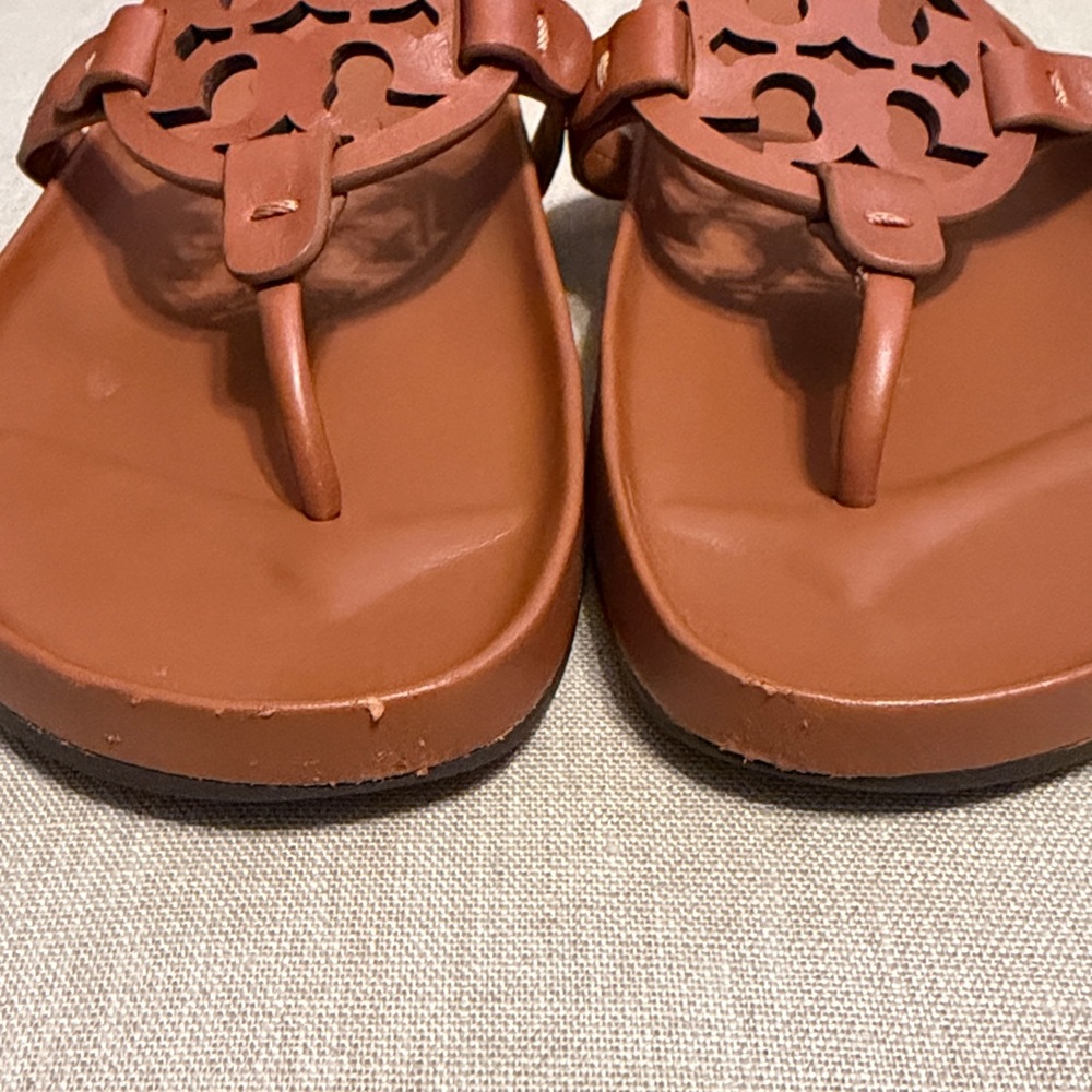 Tory Burch Brown Sandals, Size 7.5 - Picture 3 of 12